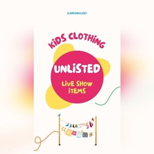Unlisted Baby+Kids Clothing - 1-50 - Final Sale